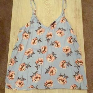 Floral tank top